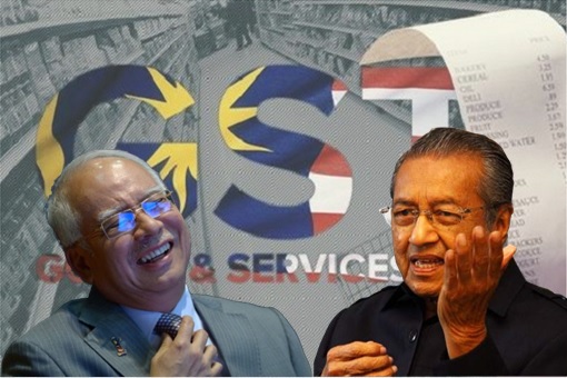 Return Of GST - Najib Laughs At Mahathir