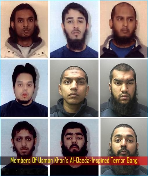 Members Of Usman Khan Al-Qaeda-Inspired Terror Gang