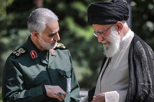 Iran Top General Qassem Soleimani - Ayatollah Ali Khamenei