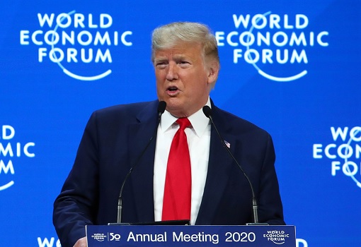 World Economic Forum 2020 - Davos Switzerland - Donald Trump