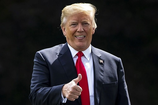 Donald Trump Thumbs Up - Tongue Out