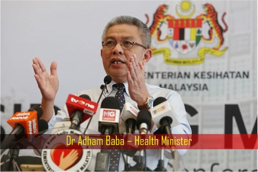 Dr Adham Baba – Health Minister