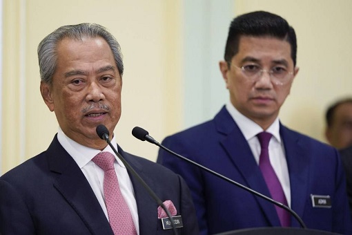 Muhyiddin Yassin and Azmin Ali