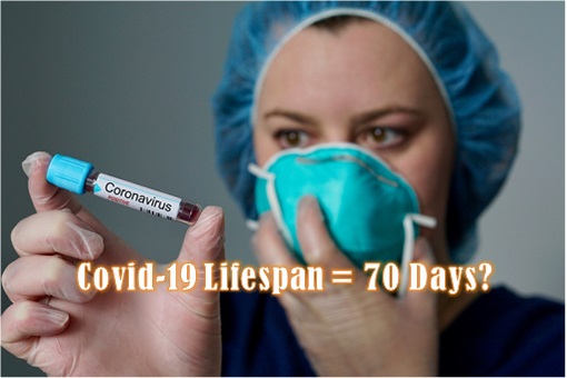 Coronavirus - Covid-19 Lifespan 70 Days