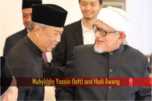 Muhyiddin Yassin and Hadi Awang