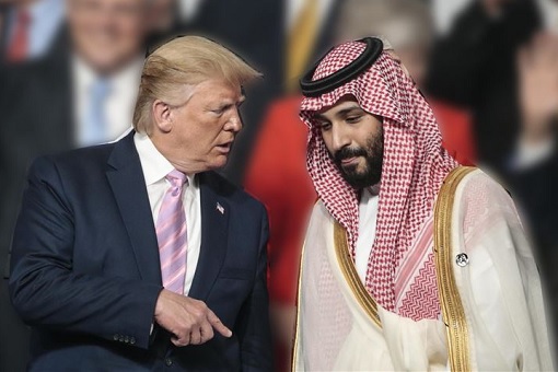 US President Donald Trump Lectures and Threatens Saudi Crown Prince Mohammed bin Salman