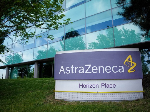 Coronavirus - British AstraZeneca Building