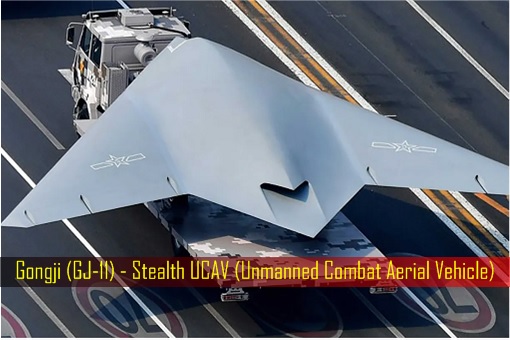 Gongji GJ-11 - Stealth UCAV Unmanned Combat Aerial Vehicle