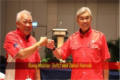 Bung Moktar and Zahid Hamidi