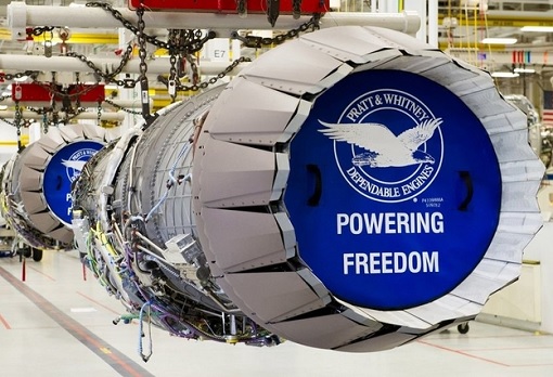 Raytheon Pratt-Whitney Jet Engines