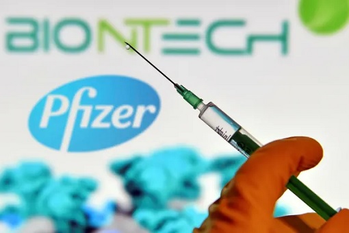 Coronavirus - Pfizer and BioNTech Vaccine Injection