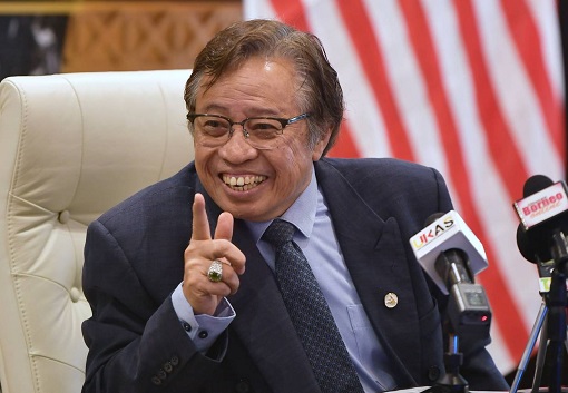 Sarawak Chief Minister Johari Openg