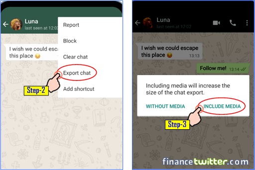 How To Move, Transfer, Import, Migrate Chat Message From WhatsApp To Telegram on Android - Step 2 and 3