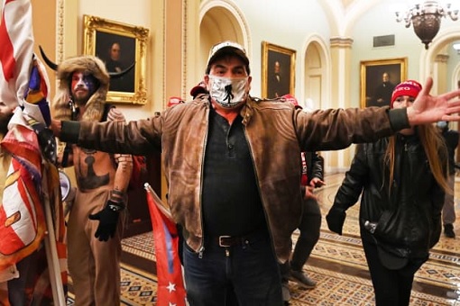 US Capitol Riot Photo - Trump Supporters Gain Access the US Capitol