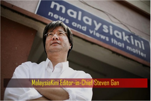 MalaysiaKini Editor-in-Chief Steven Gan