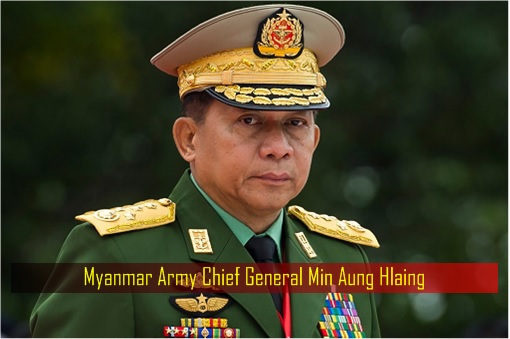 Myanmar Army Chief General Min Aung Hlaing