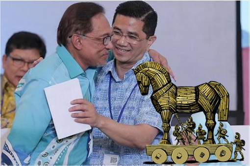 PKR Anwar Ibrahim and Azmin Ali - Trojan Horse
