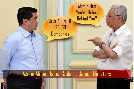 Azmin Ali and Ismail Sabri - Senior Ministers Fighting