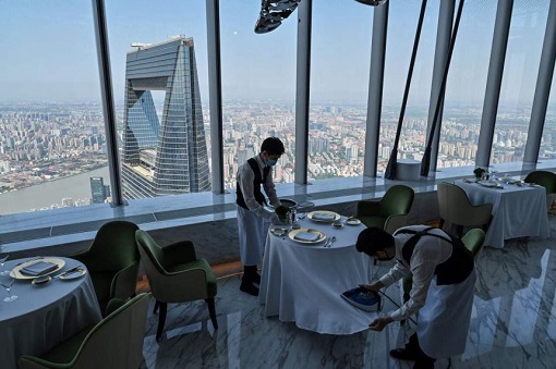 Shanghai Tower - J Hotel - Highest Restaurant 2