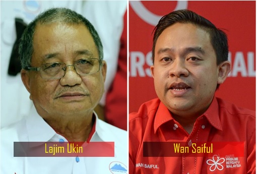 Bersatu PPBM - Lajim Ukin and Wan Saiful