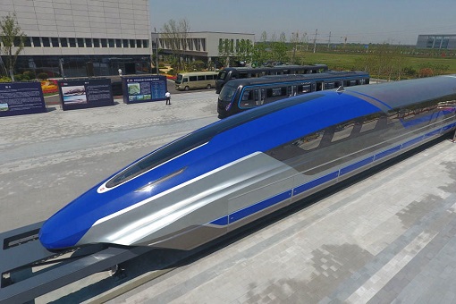 China Maglev Train - 600 kmh Speed - Exterior 2