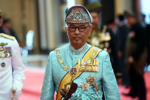 Agong King Sultan Abdullah - Blue