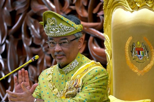 Agong King Sultan Abdullah - Claps