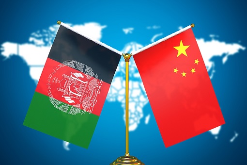 China-Afghanistan - Bilateral Ties - Flags