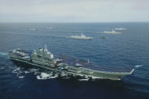 China Aircraft Carrier Liaoning Strike Group