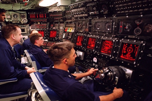 Controls Aboard Seawolf-class Attack Submarine