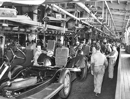 Second Industrial Revolution - Ford Cars