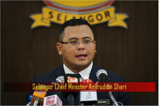 Selangor Chief Minister Amiruddin Shari