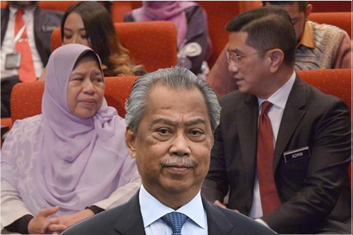 Muhyiddin Ditching Azmin Ali and Zuraida