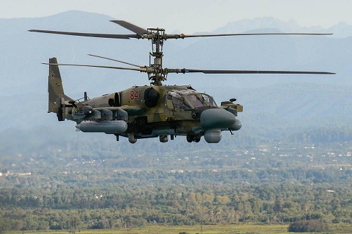 Russia Attack Helicopter KA-52 Alligator