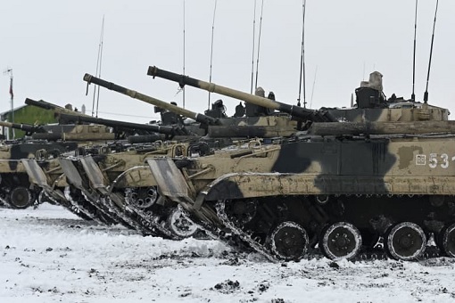 Russia-Ukraine War - Russian Tanks