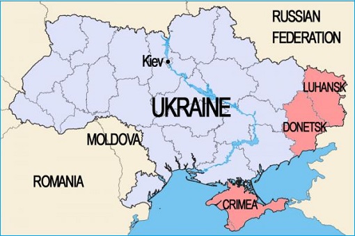 Ukraine Crisis - Map