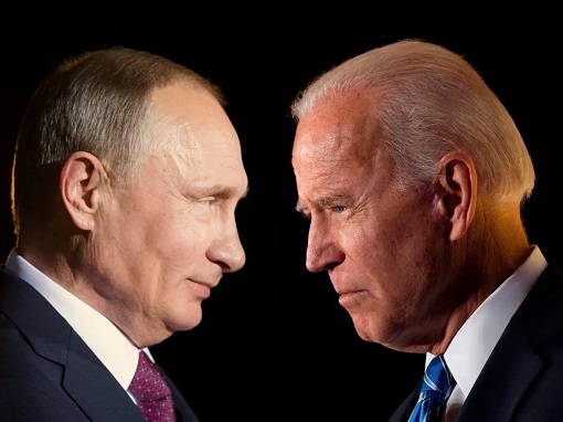 Russia Vladimir Putin vs US Joe Biden