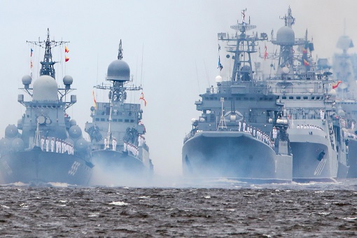 Russia Warship In Crimea Black Sea
