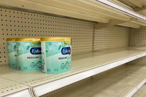 US Shortage of Baby Formula - Empty Shelves