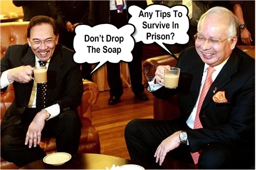Anwar Ibrahim and Najib Razak - Tips To Survive In Prison