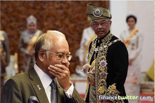 Najib Razak - Agong King Sultan Abdullah - Royal Pardon