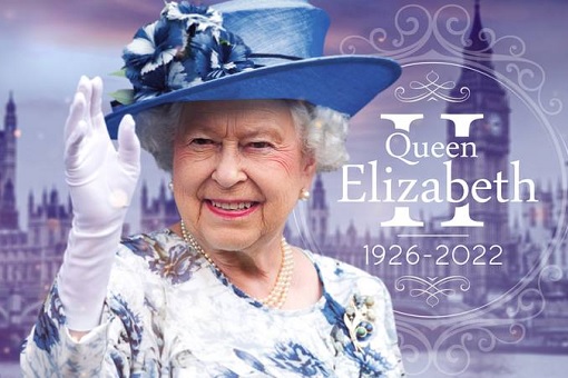 Queen Elizabeth II - 1926-2022 - London Background
