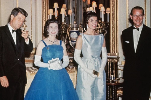 Queen Elizabeth II Met US President Kennedy