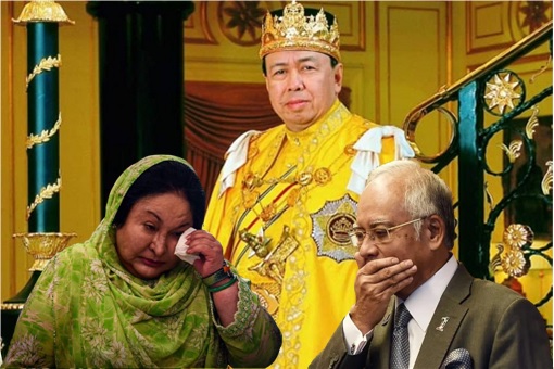 Sultan Selangor Strips Najib and Rosmah Titles