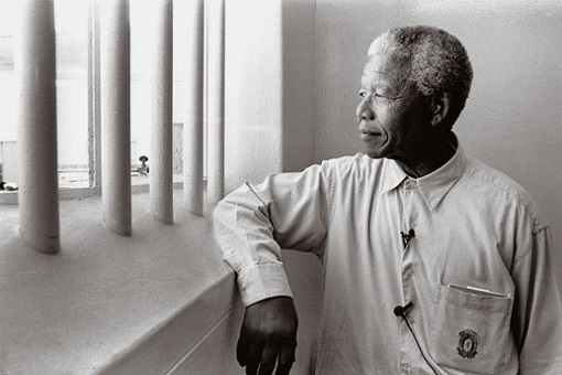 Nelson Mandela in Prison - Jail