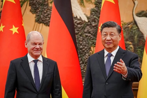 German Chancellor Olaf Scholz Visit China President Xi Jinping