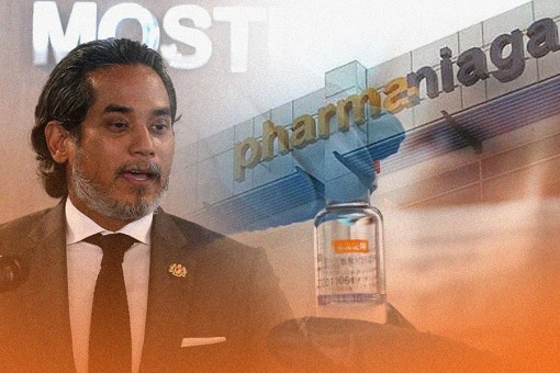 Khairy Jamaluddin - Pharmaniaga Sinovac Vaccine Rebottling and Repackaging