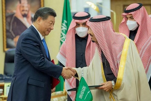 China President Xi Jinping Meets Saudi King Salman