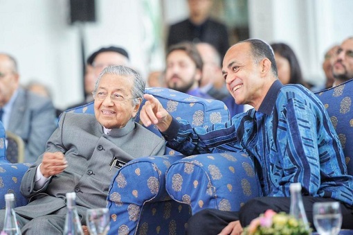 Mahathir Mohamad and Billionaire Syed Mokhtar