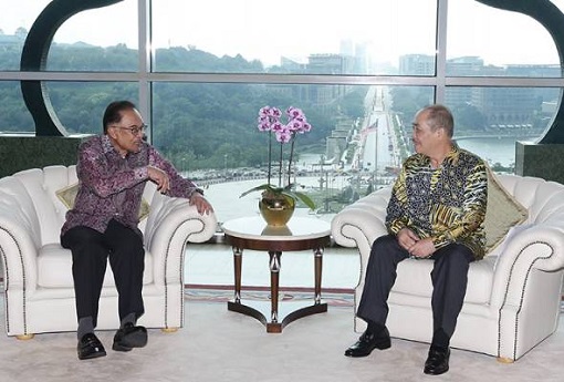 PM Anwar Ibrahim and Sabah Chief Minister Hajiji